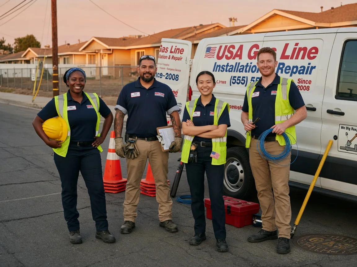Gas Line Installation company in New Holland, PA